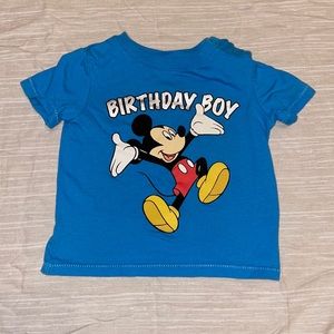 Mickey Mouse Birthday Boy Shirt